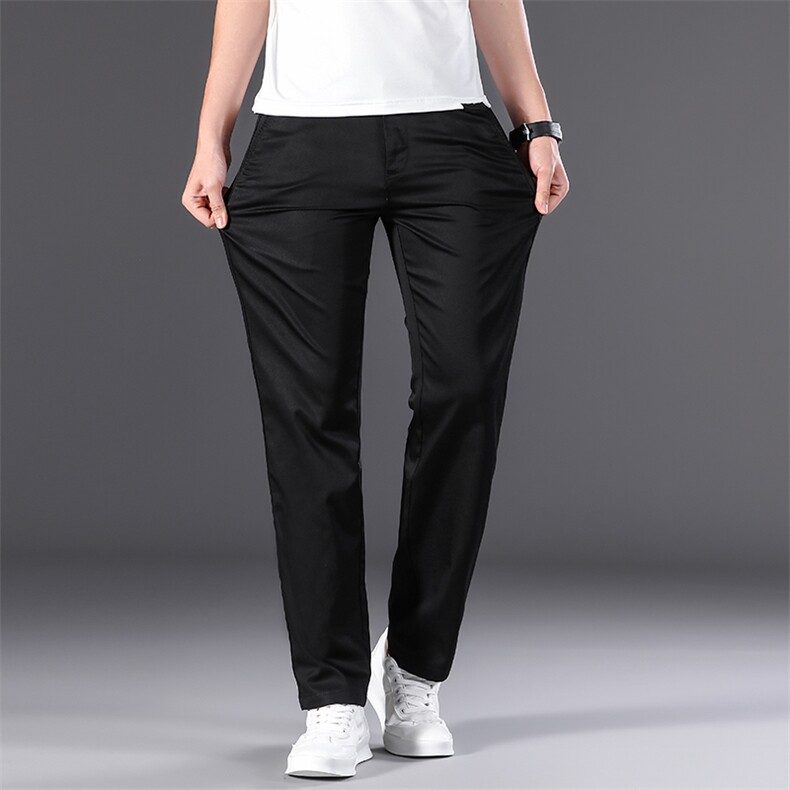 DS7115钱塘2020-3主推春季中年男士商务长裤弹力棉休闲西裤P58,男装休闲裤,钱塘207-3