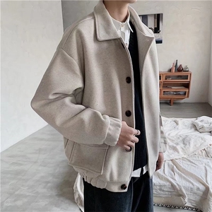 外套秋季男装2023新款ins潮牌工装衣服JY45P65图片