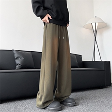 221-1/K8013/P60控88美式复古做旧垂坠感水洗工艺运动休闲卫裤，男装休闲裤，星座221-1
