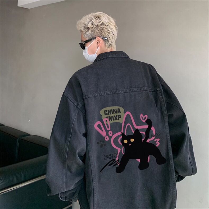 大货2万件春秋冬男女牛仔夹克男士大码外套JK1159-P68，加绒P88，男装夹克，星座1103-3