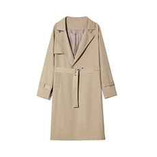 特批90无差价大码韩系中长款风衣男情侣复古街头痞帅大衣外套J541，男装风衣，电商A001-1