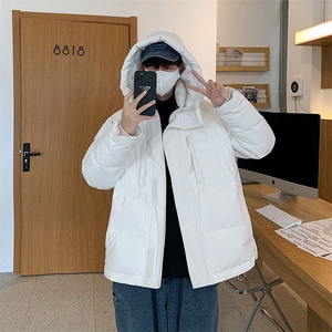 短款面包服连帽痞帅休闲立领极寒冬季保暖外套  AW7051 P378控428图片