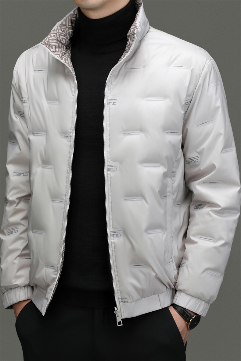 CSYR98812钱塘2020-2商务冬季厚款休闲新款中年男士羽绒服P215,男装羽绒服,钱塘207-2