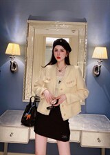 2022春款小香风外套，其它，沐依惜(2F)