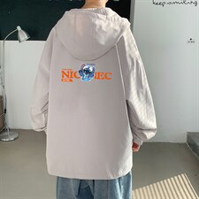 ！春秋新款港风休闲连帽夹克男宽松外套男装DJK260-P45，男装夹克，电商B371