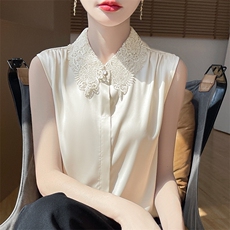 针织无袖开衫百搭上衣夏季开衫，女装针织衫/毛衣，绒宛羊绒