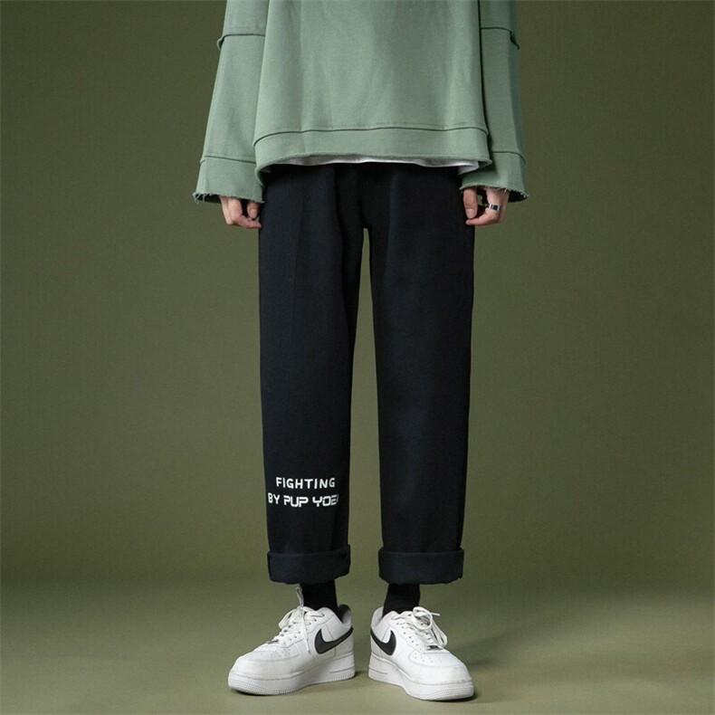 k715-p45-控58美式中性高阶港风中性ins宽松大码肥仔破洞牛仔裤,男装牛仔裤,星座116