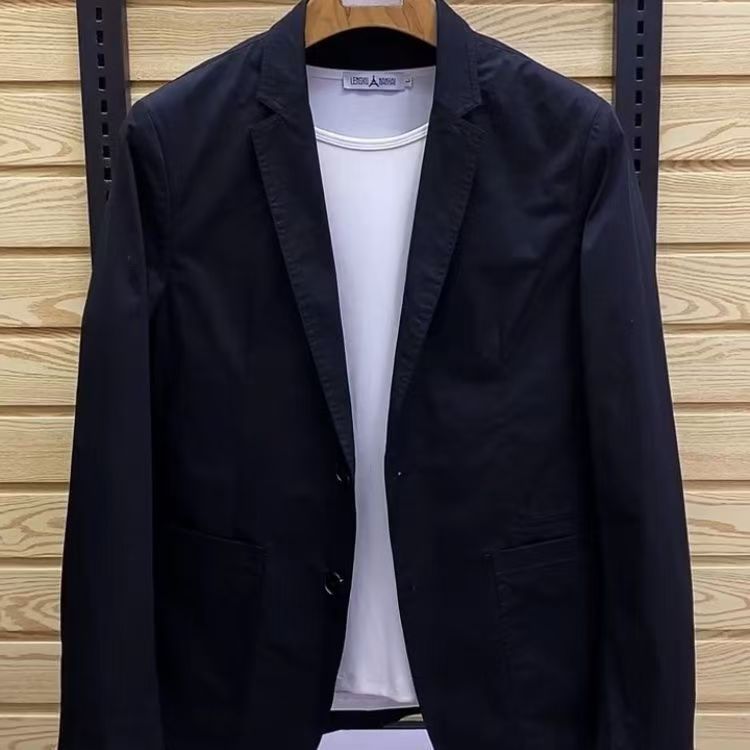 纯色 秋冬 新款 抖音 现货  潮流 翻领 男士夹克 jk27-p78图片