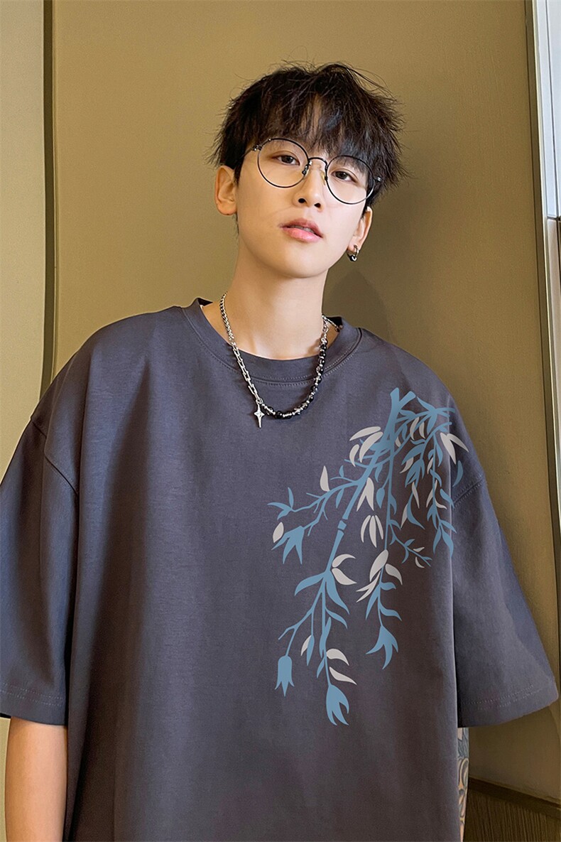 230g重磅纯棉!夏季短袖t恤男半袖男XT503-特P19,男装T恤,电商B371