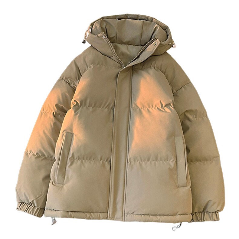 棉服棉袄秋冬新款棉衣外套纯色连帽面包服保暖加厚A436-1277-P60,男装棉衣,电商A436