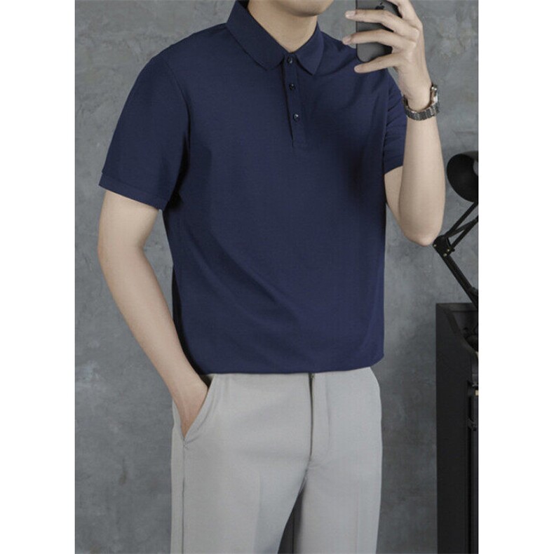 高端商务polo衫男新款春夏短袖上衣男文化衫男女同款P601,男装Polo衫,星座1116A-2（原606A-1）