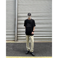 B221美式ins高街小众百搭纯色微喇牛仔裤LK22087-P55控78，男装牛仔裤，电商B221