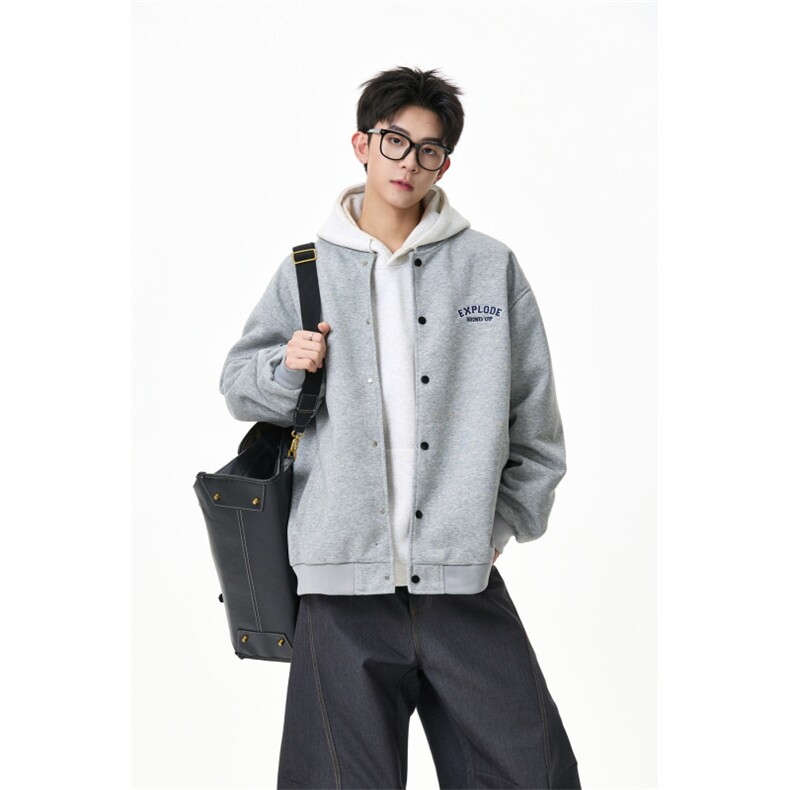 潮牌学院风刺绣棒球服夹克       WT2550-特批66-控128图片