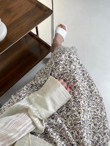 碎花半身裙，女装半身裙，TVMV(4F)