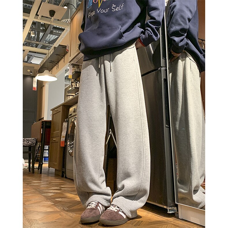 加绒加厚弯刀卫裤XZ604-K125JR-P50控78,男装休闲裤,星座604