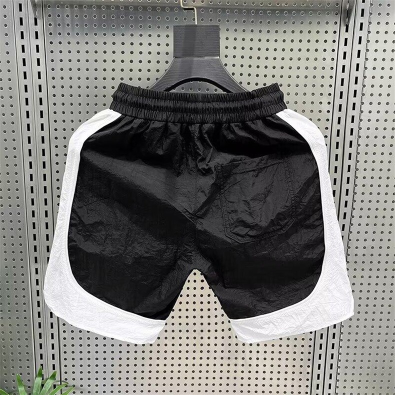 潮流ins原宿慵懒冰丝速干短裤男2025新款夏季穿搭新款K6355-P33,男装牛仔裤,星座412-2