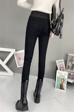 高腰显瘦加绒打底裤M一XXL，女装打底裤，简 影