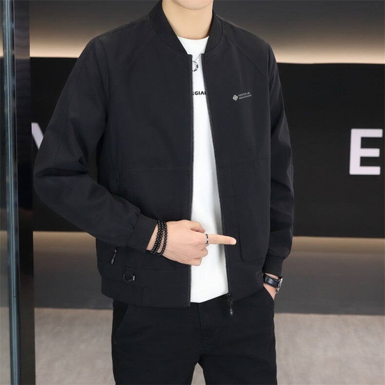 夹克男棒球领外套高品质型男商务休闲百搭青年夹克外套N9816-P120,男装夹克,星座310B-3