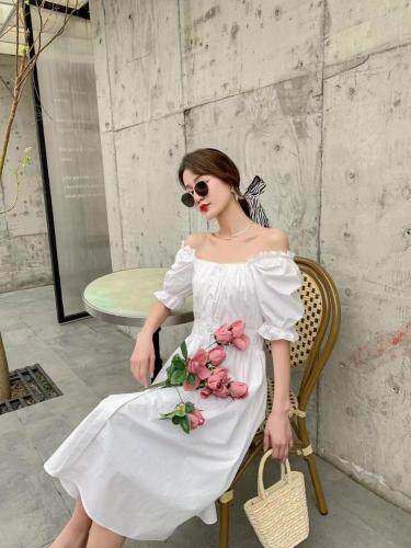 2021年夏季新品小清新韩版连衣裙，女装连衣裙，圣伊敏