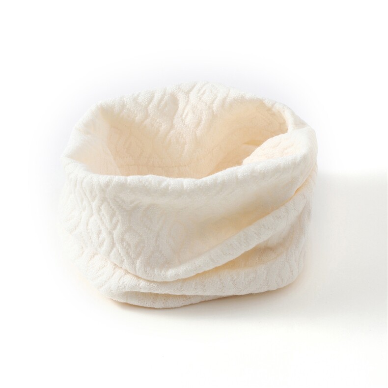 2025年秋季新款羊毛扭花针织脖套时尚休闲通勤百搭，围巾，晨宏羊绒