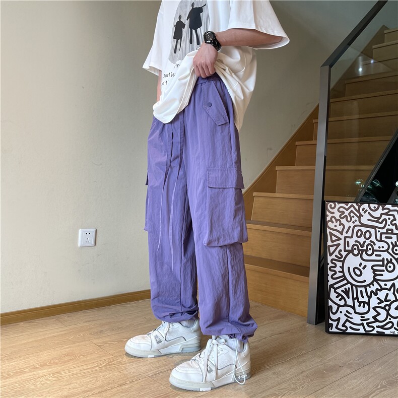 A450-XK007-P75控价99夏季美式大口袋工装裤速干裤，男装休闲裤，电商A450