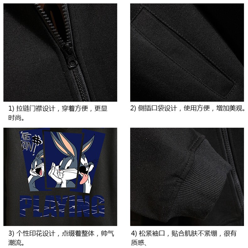 KS21234-P38连帽开衫卫衣男运动外套大码班服砖墙,男装卫衣,电商A040A