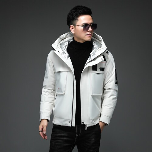 中年羽绒服男冬季宽松连帽羽绒服爸爸冬装保暖外套ALXB8808-P285,男装羽绒服,电商B212（原钱塘6029）