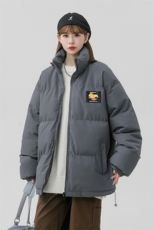 中性风冬季时尚百搭宽松字母印花潮流棉服外套MY2084P85控118，男装棉衣，A247A