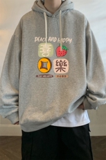 连帽卫衣男大码运动服帽衫外套WY2322-P35，男装卫衣，电商A040