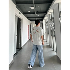 【有货】TX01ZZ-特P35美式街头潮牌藤蔓花卉刺绣cleanfit短袖T恤，男装T恤，星座1007（原301D）