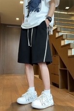 夏季美式高街hiphop运动五分裤短裤货号DK2415P35《抖音品质》，男装牛仔裤，电商A063