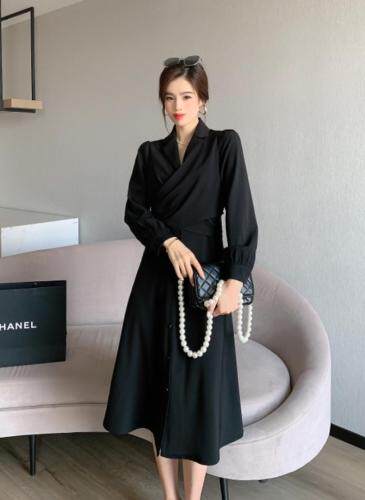 女人眉魅连衣长裙，其它，英利伊人