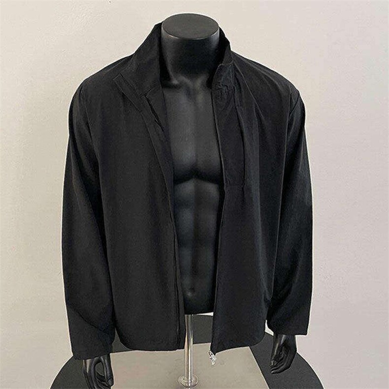 春夏款高品质冰感速干防晒服男女休闲户外运动外套透气机能风夹克,男装防晒衣,电商A486