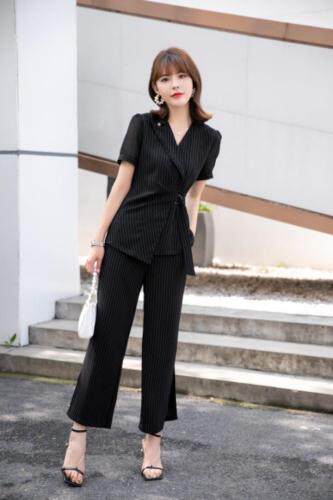 现货供应：套装两色M一XXL，女装职业装，拉思维加丝