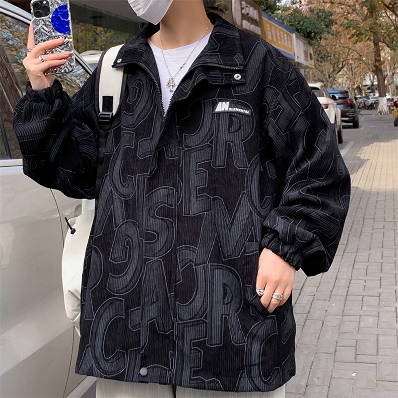 秋季男士夹克休闲宽松百搭外套情侣款JK711,男装夹克,星座201-2
