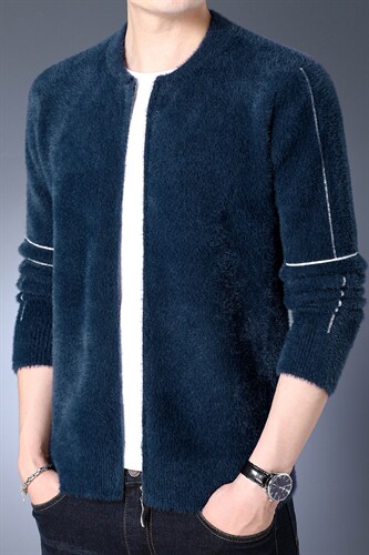 BSS2293男式2023秋季新款针织开衫夹克商务休闲男装P102,男装针织衫/毛衣,电商B360