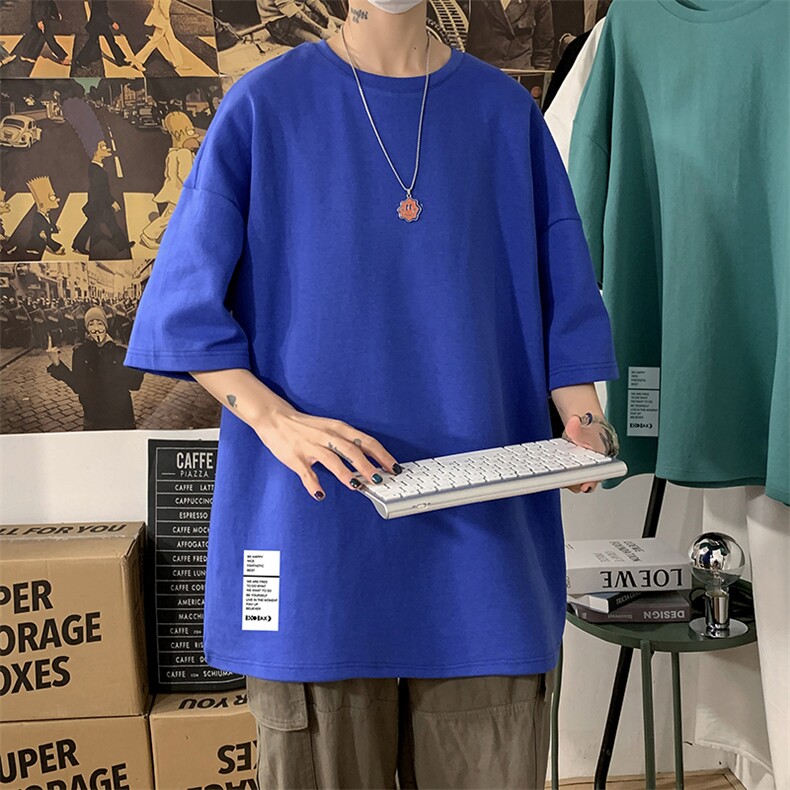 DX17045-P20纯短袖t恤男大码半袖打底衫宽松体恤衫港风,男装T恤,电商A040