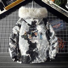 MC49043-P135日系潮衣男大码派克服男工装服外套袄，男装棉衣，电商A040A