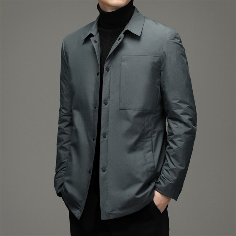 冬季男士商务休闲羽绒服加厚保暖外套中年男装宽松免烫YY922-P275,男装羽绒服,星座1105-3