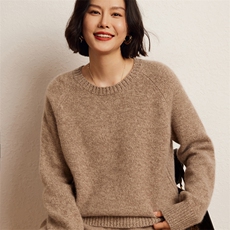 羊绒衫女加厚亲肤山羊绒毛衣内搭针织衫打底衫，女装羊绒衫，五色羊羊绒