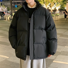 光板二开男士立领棉衣潮流休闲棉服棉袄大码外套A266-MY2501-P56，男装棉衣，电商A266