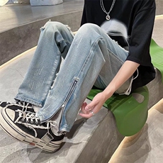 2023年新款男直筒休闲高质量牛仔裤NK01P40，男装牛仔裤，星座1116-2