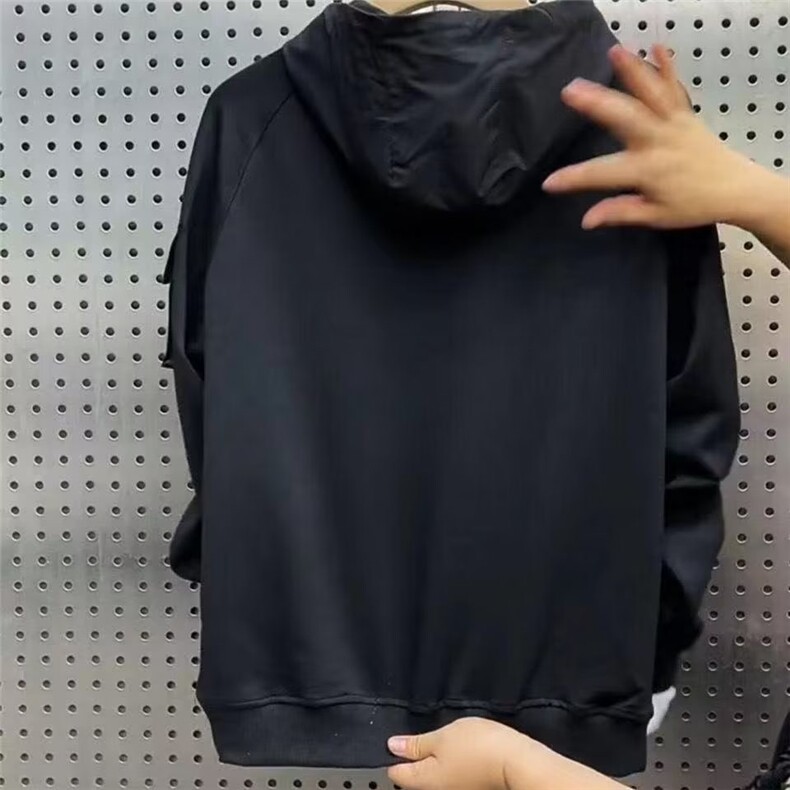 欧洲站连帽卫衣男2025新款春秋季拼色套头帽衫打底上衣修身外套衣,男装卫衣,电商B212（原钱塘6029）