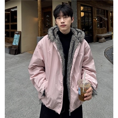 冬季美式座山雕连帽棉衣男潮牌情侣保暖百搭休闲棉衣，男装棉衣，电商C307