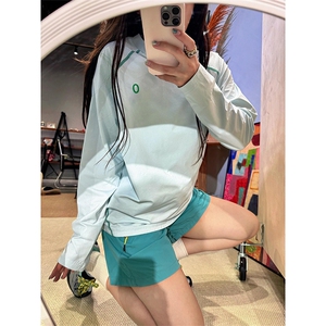 美式高街解构工艺速干长袖T恤男女款防晒罩衫户外运动潮牌骑行服