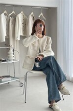 奶油泡芙小香外套，其它，TVMV(4F)