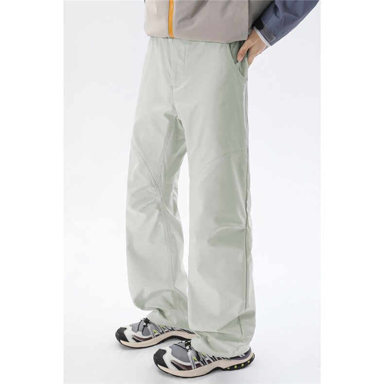 美式户外褶皱设计冲锋裤男防风徒步登山裤子防水耐磨CF157-P50，男装休闲裤，星座310A-4