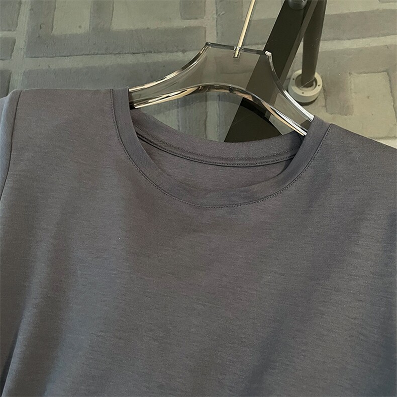 时尚休闲运动套装裙女夏新款修身显瘦圆领不规则上衣中长裙两件套,女装套装/套裙,江南