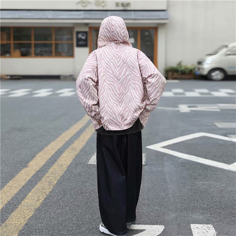 双面穿外套2025年新款春秋季韩版宽松拉链连帽高中学生棒球服潮,男装夹克,星座1210-1