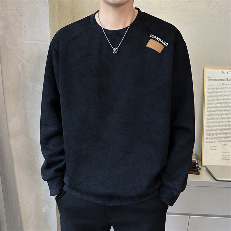 主推现货圆领卫衣春季新品潮流休闲青年卫衣TW6769-P60,男装卫衣,星座1105-3